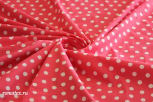 Детская ткань для постельного белья
 Хлопок горох цвет розовый